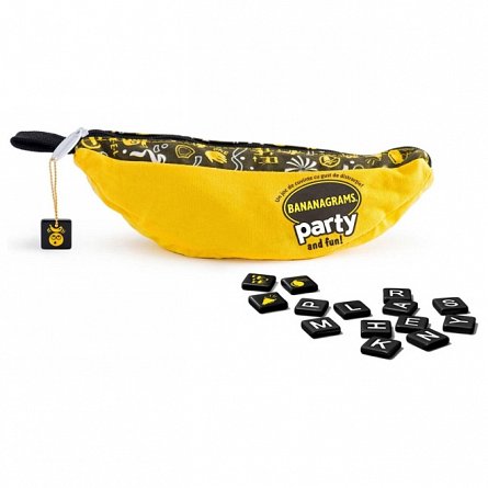 Joc de societate Bananagrams Party and Fun - editia lb.romana