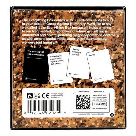 Joc Cards Against Humanity - Everything Box Extensia 5, 17 ani plus