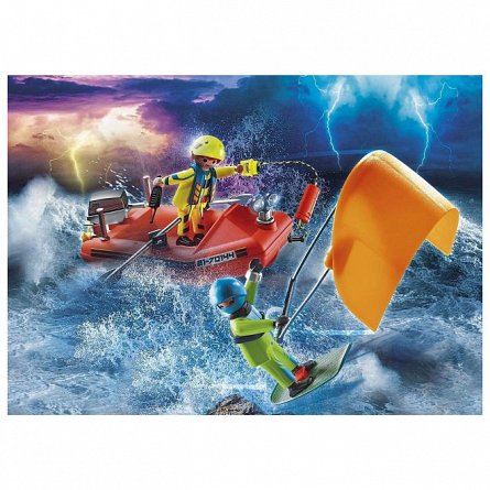 Playmobil City Action - Salvamar cu barca de viteza, 4 ani plus