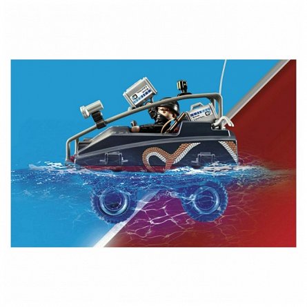 Playmobil City Action - Parasuta politiei si hot cu ATV, 5 ani plus
