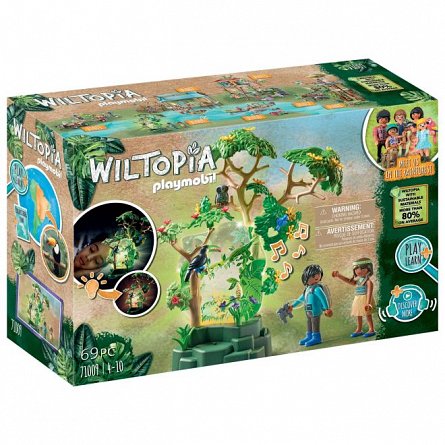 Playmobil Wiltopia - Padure tropicala, 4 ani plus