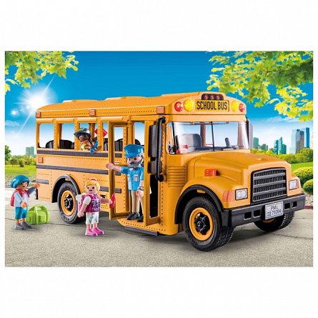 Playmobil City Life - Autobuz scolar, 4 ani+