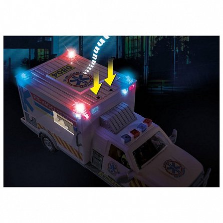 Playmobil City Action - Ambulanta cu lumini si sunete, 5 ani plus