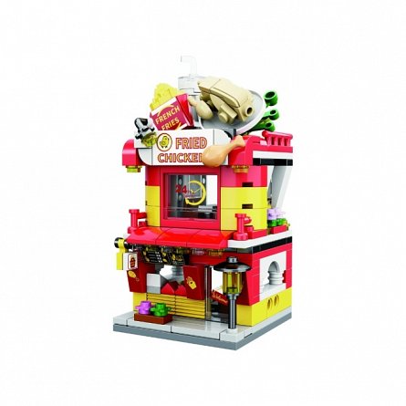 Open Brick Sourse - Fast-food 227 piese, 6 ani plus