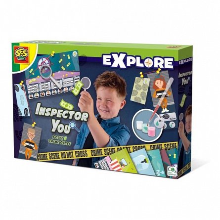 SES - Exploreaza - Rezolva 5 cazuri de crima, 8 ani plus