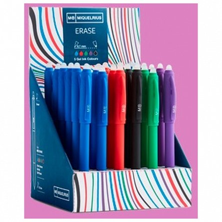 Pix MiquelRius Erase, cu mecanism, 0.7 mm, diverse culori