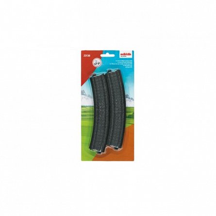 Set extensie 6 sine feroviare curbate R1 Marklin, plastic, my world