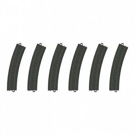 Set extensie 6 sine feroviare curbate R1 Marklin, plastic, my world