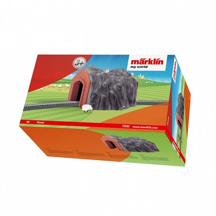 Tunel feroviar montan Marklin, plastic, my world