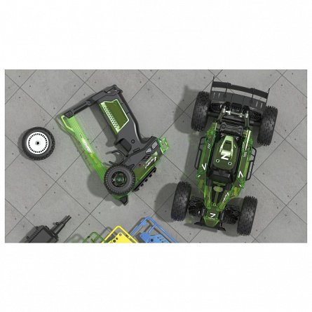 Kit de constructie auto Amewi Razor Buggy, 2.4GHz, 1:18, 74 piese, 8 Km-h