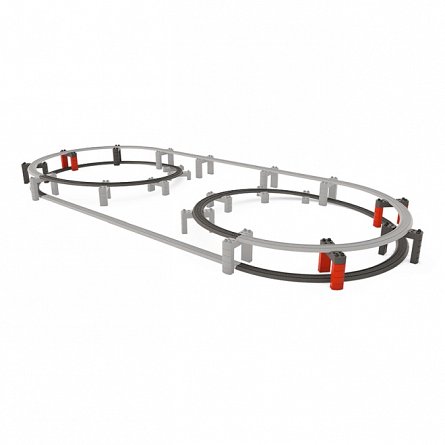 Set de extensie caii ferate inaltate Marklin, plastic, my world