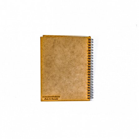 Agenda A5 personalizata din lemn - "Cea mai buna fiica!"