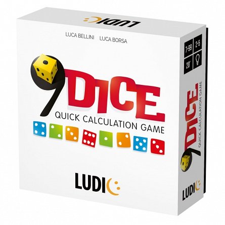 Headu Ludic - Joc de calcule rapide, Nine Dices, 7- 99 ani