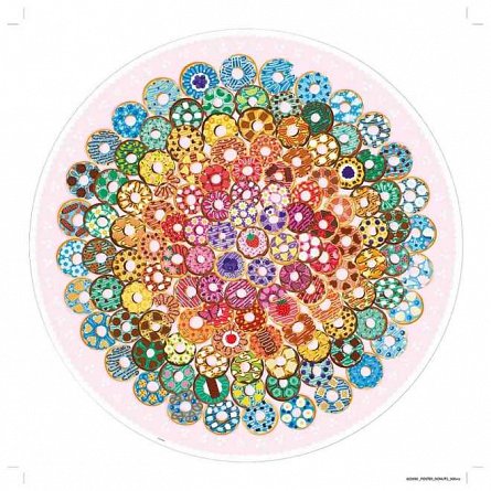 Puzzle Cerc gogosi Americane, 500 piese
