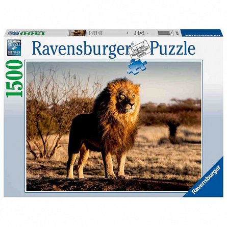 Puzzle Leu regele animalelor, 1500 piese