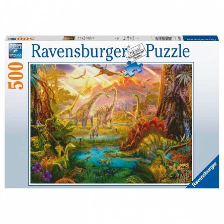 Puzzle Dinozauri, 500 piese