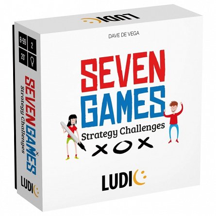 Headu Ludic - Joc de strategie cu 7 planse, Seven Games, 8-99 ani