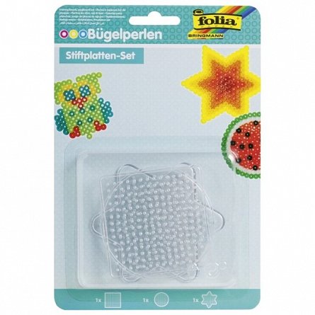 Set 3 suporturi pentru creare modele din margele, Basic Small Folia
