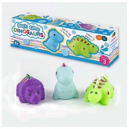 Set Dinozauri cu LED pentru baie
