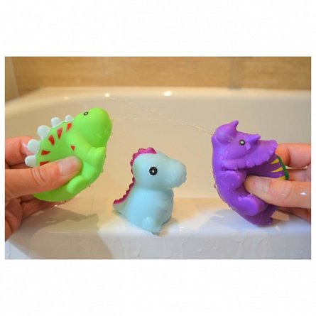 Set Dinozauri cu LED pentru baie