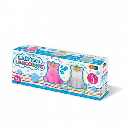 Set Unicorni cu LED pentru baie