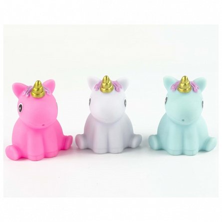 Set Unicorni cu LED pentru baie