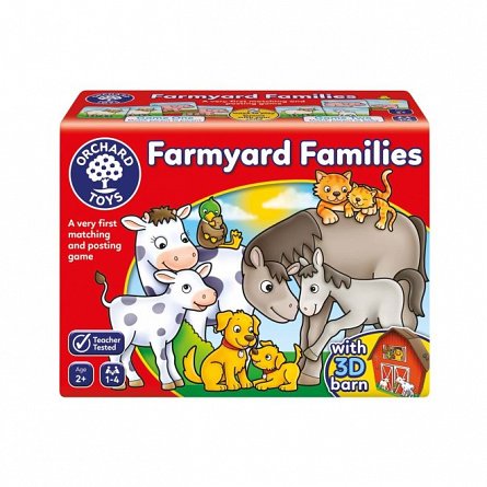 Joc educativ Familii de la Ferma FARMYARD FAMILIES