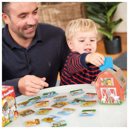 Joc educativ Familii de la Ferma FARMYARD FAMILIES
