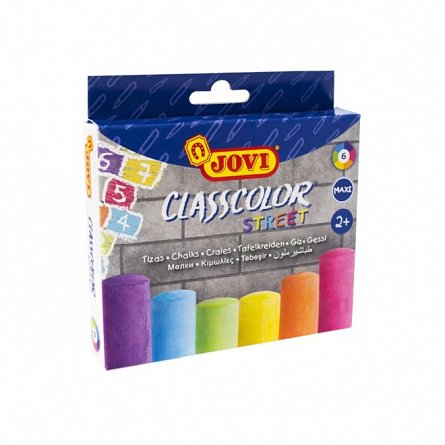 Creta Jovi Classcolor Street, set 6 buc, colorata