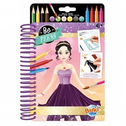 Set fashion designer pentru copii, Rochii de seara, Buki