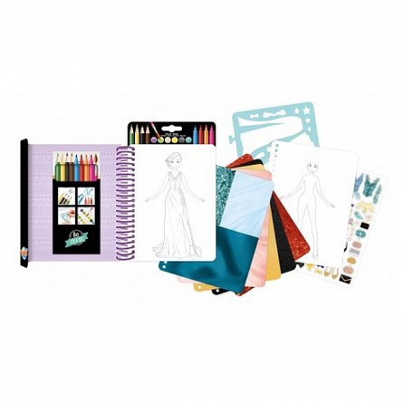 Set fashion designer pentru copii, Rochii de seara, Buki