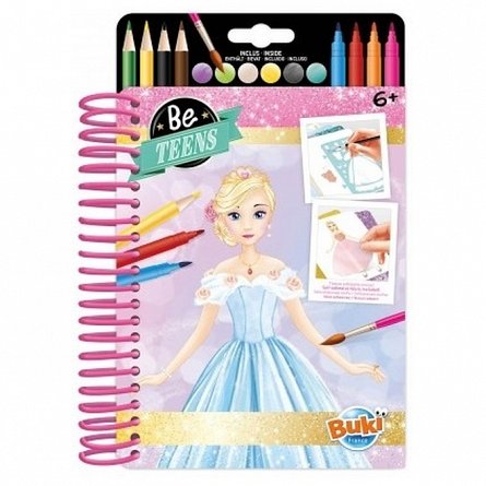 Set fashion designer pentru copii, Rochii Printese, Buki