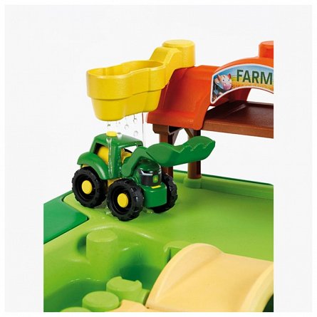 Masuta de joaca cu apa si nisip 2 in 1 - Ferma John Deere