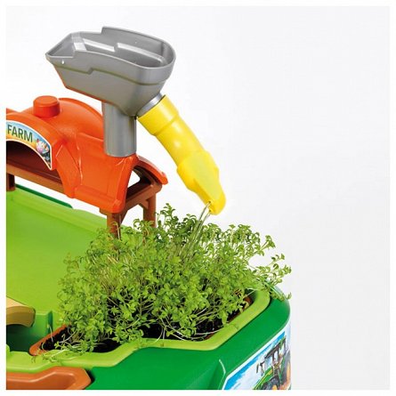 Masuta de joaca cu apa si nisip 2 in 1 - Ferma John Deere