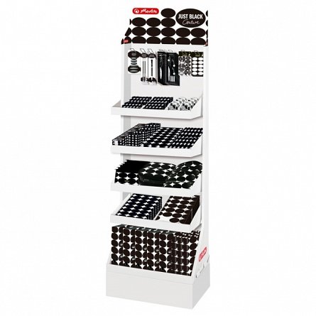 Biblioraft A4, 80 mm, Just Black