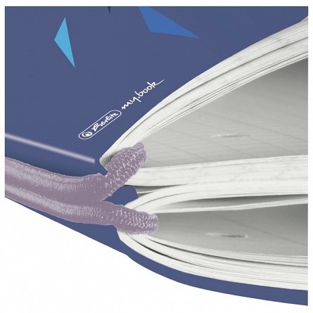 Caiet A4, 2 x 40 file, 80 g-mp, dictando si matematica, My.Book Flex, Wild Animal Wolf