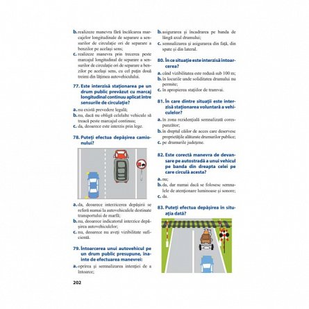 Curs de legislatie rutiera 2023. Intrebari si teste