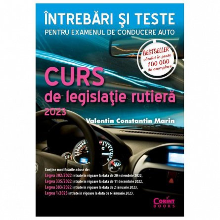 Curs de legislatie rutiera 2023. Intrebari si teste