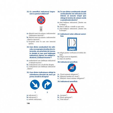 Curs de legislatie rutiera 2023. Intrebari si teste