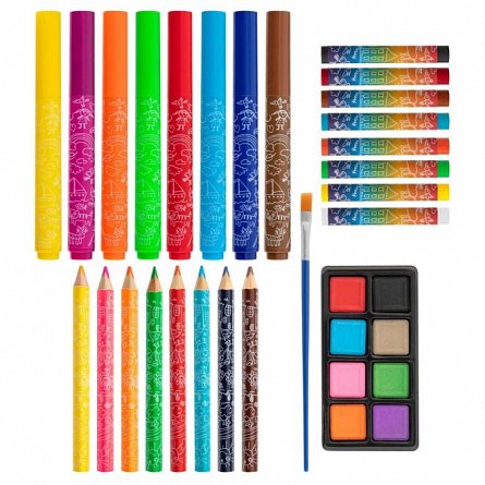 Set pictura si desen Grafix Case, 33 piese