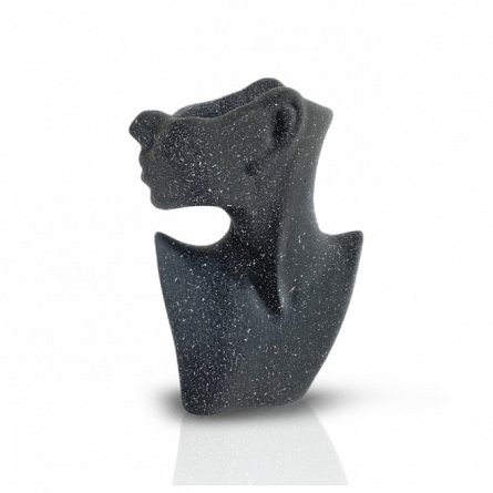 Vaza decorativa - Husband Negru Granit