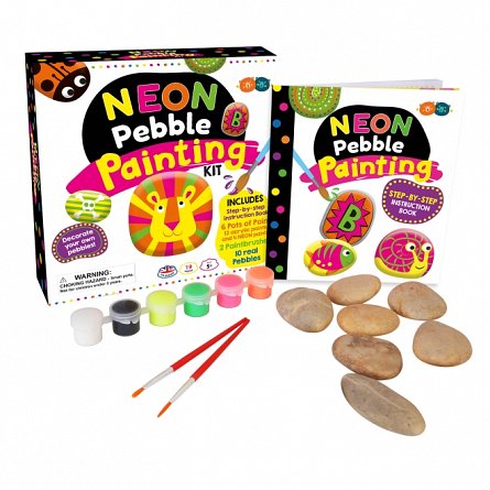 Set de pictat pietre - Neon