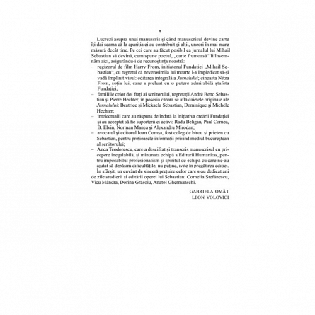 Jurnal, 1935-1944
