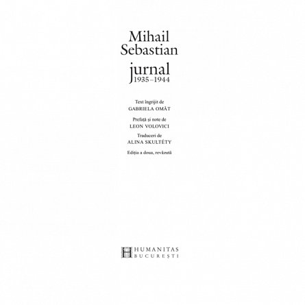Jurnal, 1935-1944