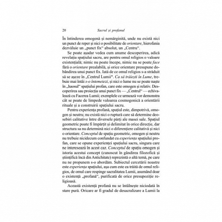 Sacrul si profanul