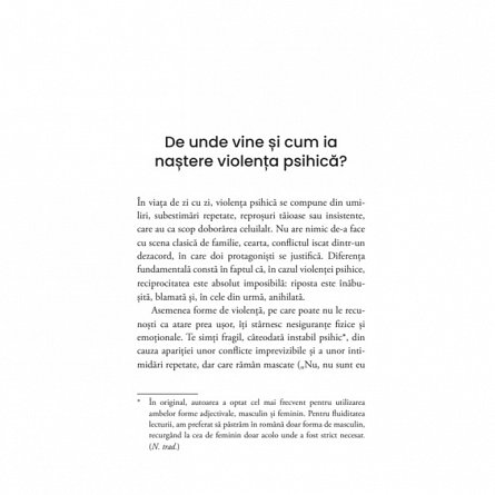 Violenta psihica, manual de autoaparare