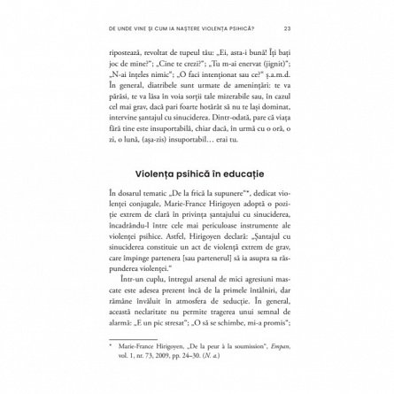 Violenta psihica, manual de autoaparare