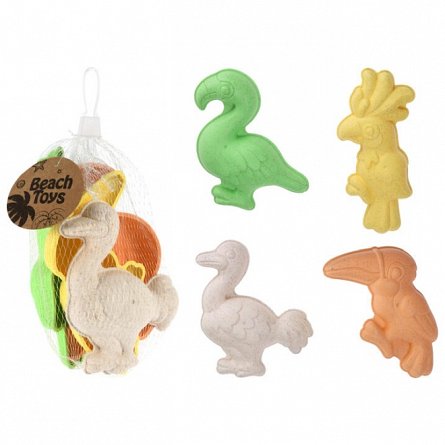 Set 4 piese forme pentru nisip, model 1
