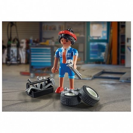 Playmobil Special Plus - Figurina Mecanic, 4-10 ani