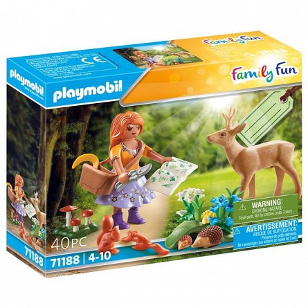 Playmobil Family Fun - Femeie cautatoare de plante, 4-10 ani